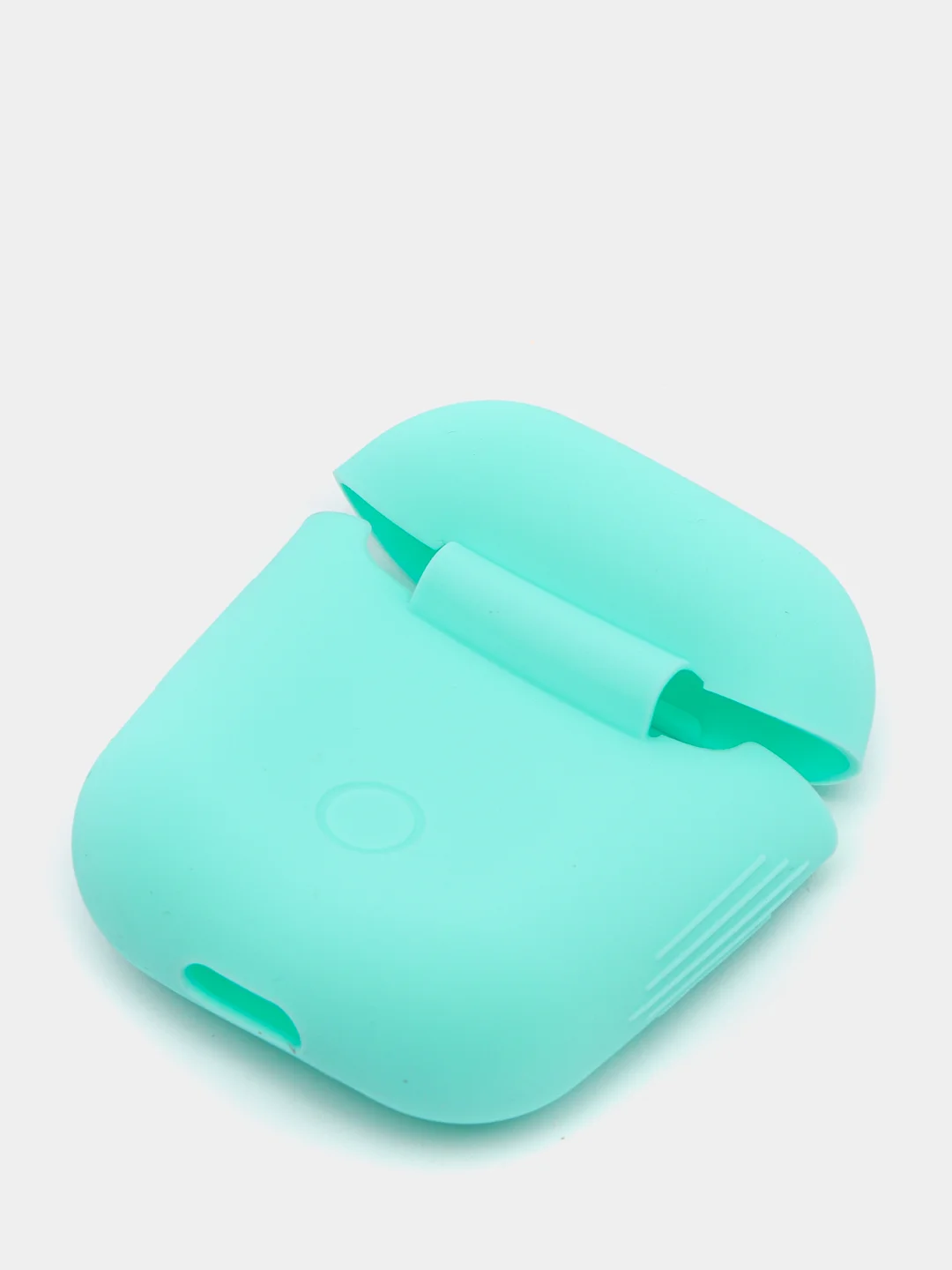 Бирюзовый силиконовый чехол для Apple AirPods 1 / 2