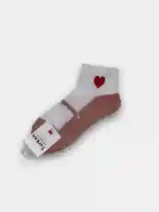 Носки с принтом "Сердце"