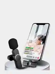 Микрофон петличный беспроводной для Iphone и android