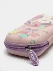 Алый пенал школьный, детский, 3D