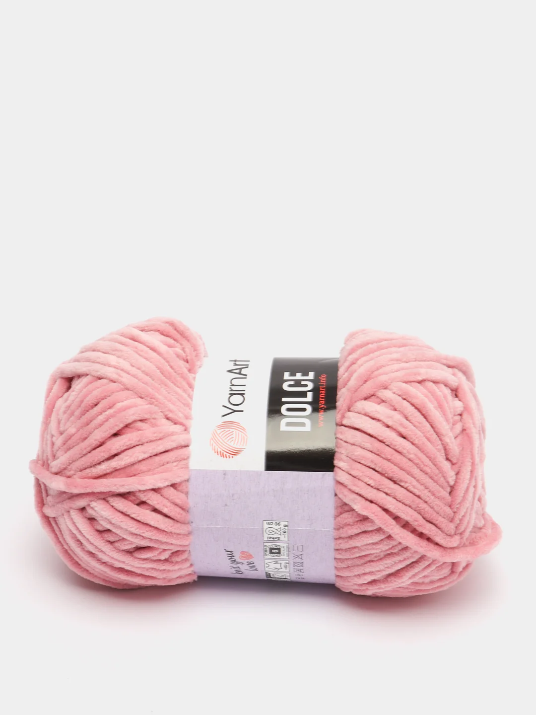 Сиреневый пряжа плюшевая YarnArt Dolce