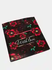 Пакет-коробка With love, 23 х 18 х 11 см