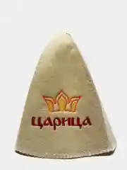 Серый шапка для бани