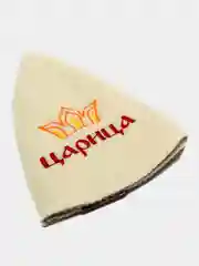 Серый шапка для бани