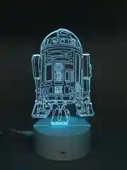 Лазурный акриловый ночник