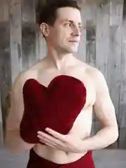 Бордовый набор для бани махровый мужской, разные цвета, (3 предмета) размер S-L