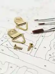 Картина по номерам на холсте с подрамником "Еноты во тьме", 50x40 см