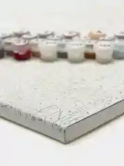 Картина по номерам на холсте с подрамником "Еноты во тьме", 50x40 см