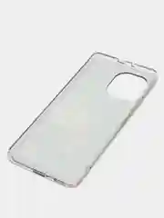 Индиго чехол Xiaomi Mi 11, Сяоми Ми 11, силиконовый с мраморным рисунком и цветами