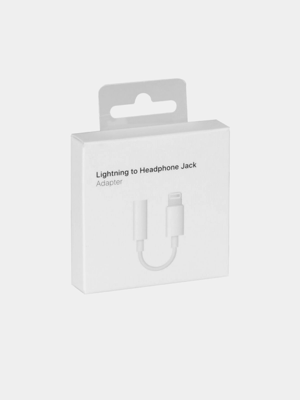Адаптер аудио переходник Lightning - 3.5mm Jack
