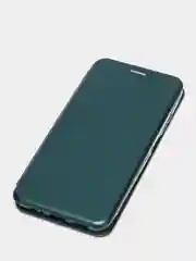 Зеленый чехол книжка Xiaomi Redmi Note 10, Note 10S, Poco M5S (Сяоми Редми Нот 10, Поко М5С)