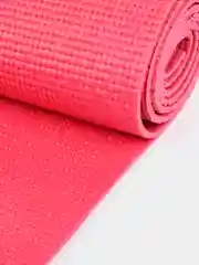 Кораллово-розовый спортивный коврик для йоги, фитнеса и отдыха