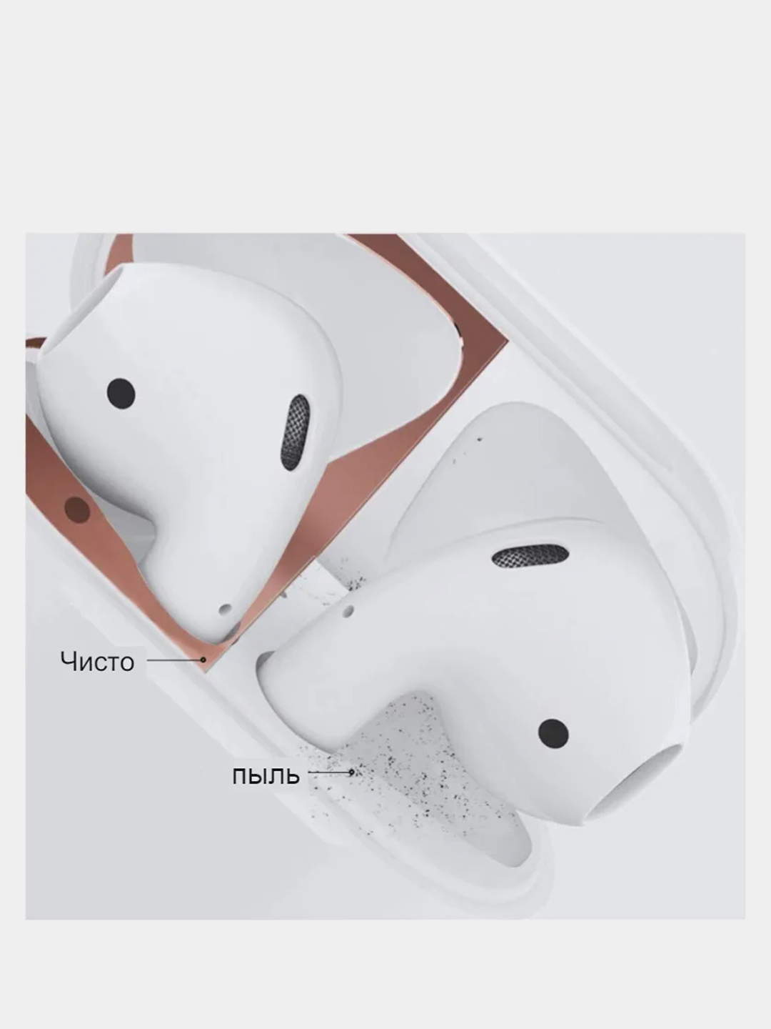 Защитная наклейка для AirPods Pro от пыли и грязи купить по цене 62 ₽ в  интернет-магазине KazanExpress