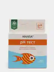 Тест НИЛПА "pH" для измерения уровня кислотности воды в интервале от 4.5 до 10