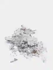 Серебряный фольга для дизайна ногтей, поталь для маникюра, сусальное золото для дизайна ногтей