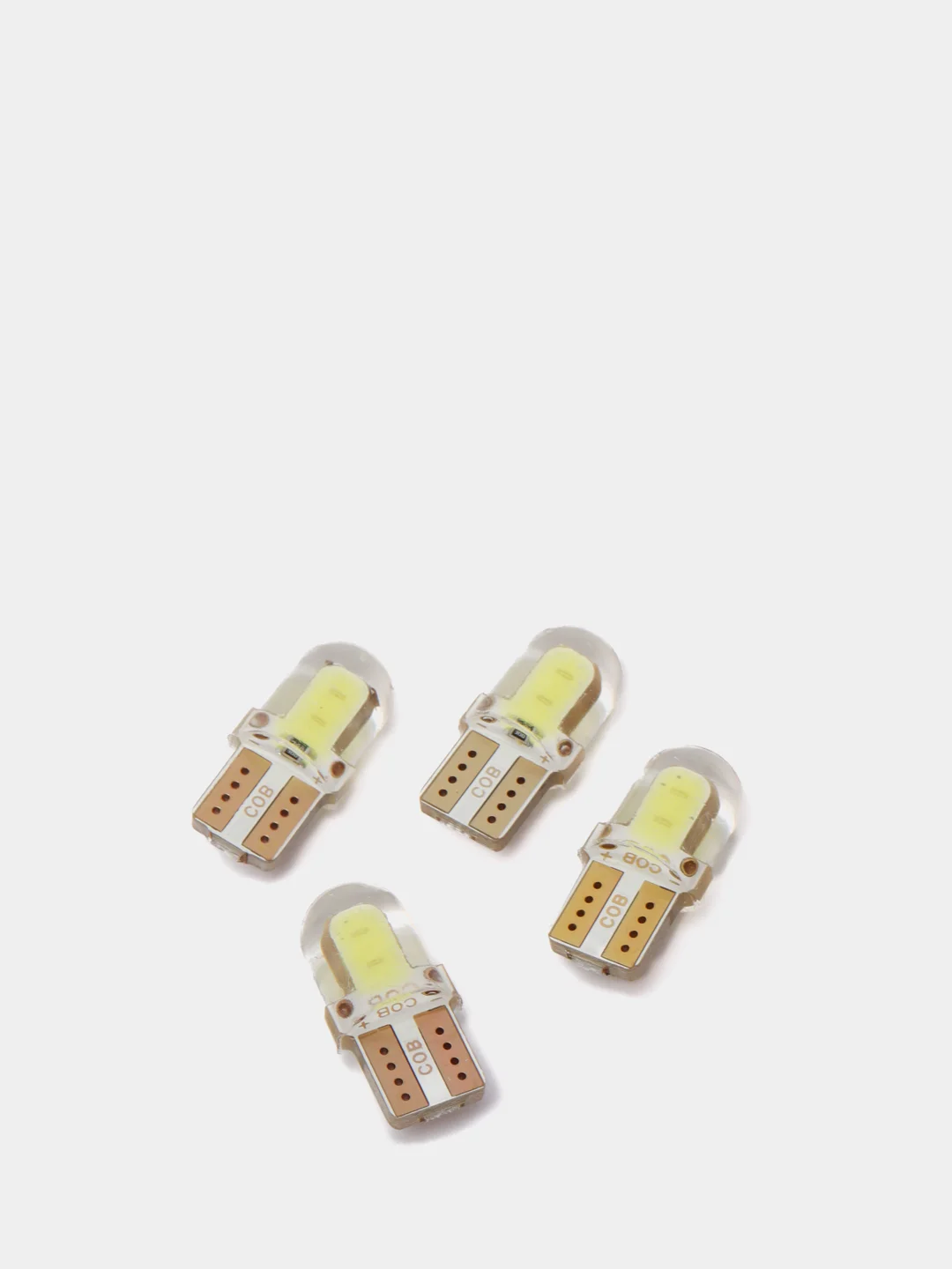 Габаритные LED лампы W5W T10 1-2-4 шт Светодиодные Лампочки габариты/огонь/салон/подсветка