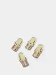 Габаритные LED лампы W5W T10 1-2-4 шт Светодиодные Лампочки габариты/огонь/салон/подсветка