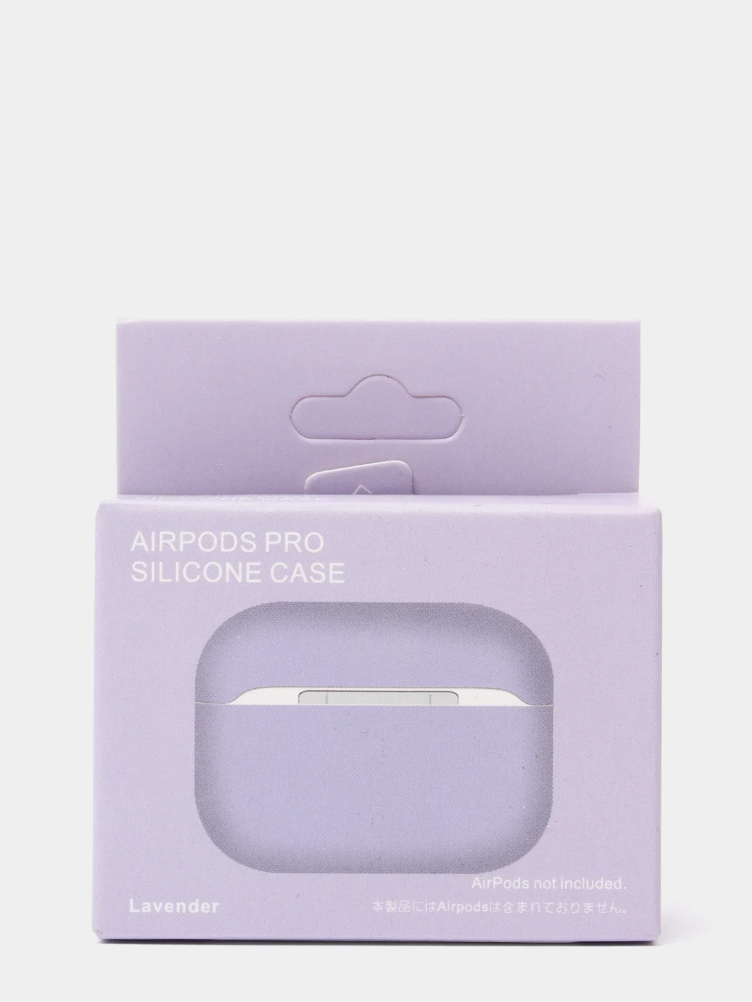 Лавандовый силиконовый чехол для наушников AirPods Pro