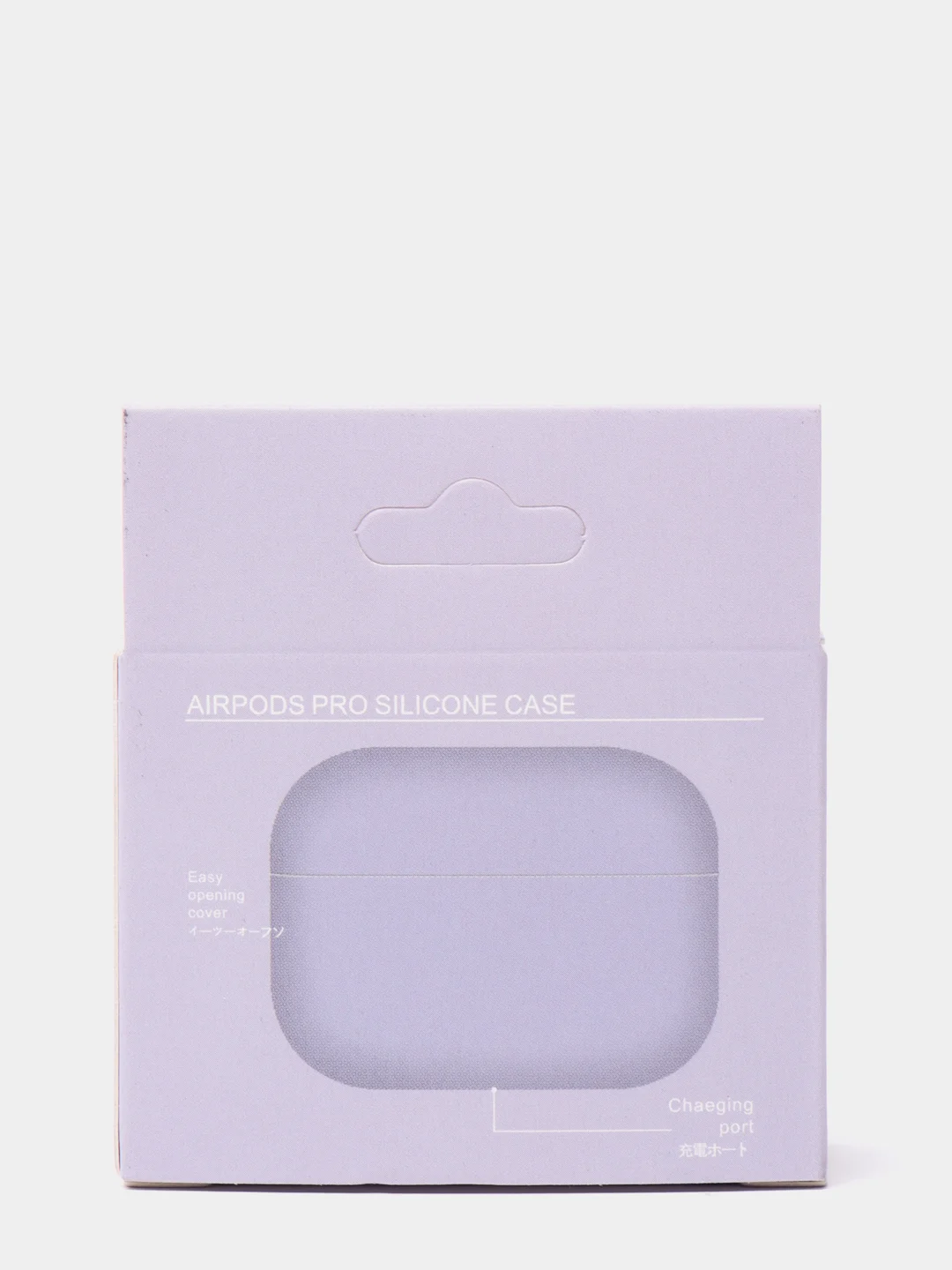 Лавандовый силиконовый чехол для наушников AirPods Pro
