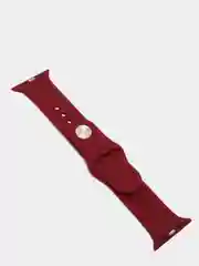 Багровый силиконовый ремешок для Apple Watch X22 PRO М36 М16 М26 Х7 38/40/42/44