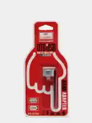 Переходник USB 2.0 - microUSB, RA-OTG, серебристый