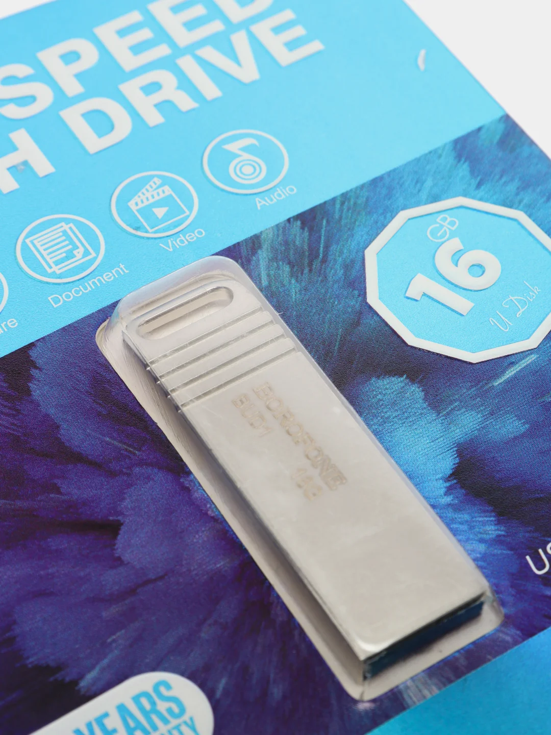 Флеш-накопитель USB Borofone Bud1, 16Gb