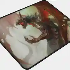 Игровой коврик для мыши Defender Dragon Rage M 360x270x3 мм, ткань + резина