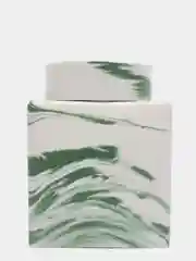 Зеленый банка для мелочей, ручная работа