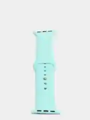 Бирюзовый ремешок для Apple Watch, силиконовый