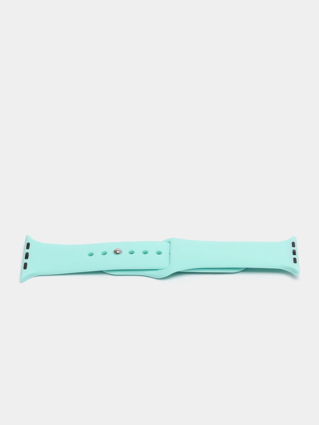 Бирюзовый ремешок для Apple Watch, силиконовый