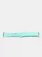 Бирюзовый ремешок для Apple Watch, силиконовый