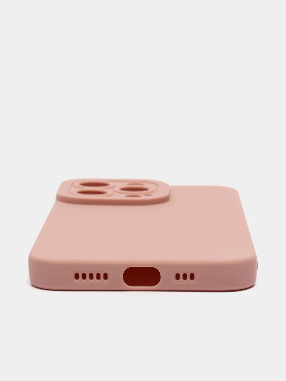 Пудровый силиконовая накладка на Iphone 11 pro