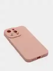 Пудровый силиконовая накладка на Iphone 11 pro