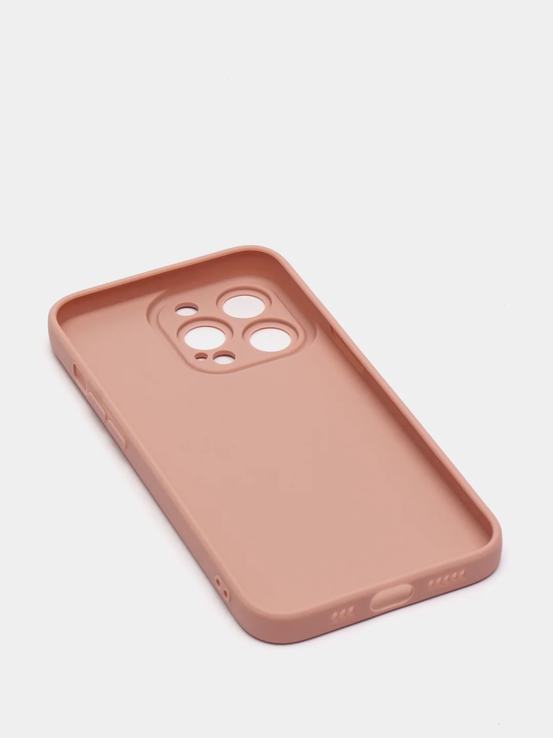 Пудровый силиконовая накладка на Iphone 11 pro
