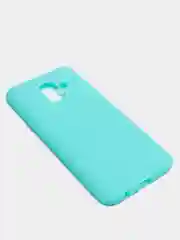 Бежевый чехол Samsung Galaxy A6 (2018), Самсунг Галакси А6 2018, силиконовый цветной матовый
