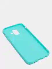 Бежевый чехол Samsung Galaxy A6 (2018), Самсунг Галакси А6 2018, силиконовый цветной матовый