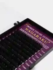 Ресницы для наращивания Nagaraku изгиб D, 0.10, 0.12