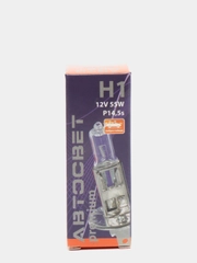 Лампа галогенная Автосвет premium H1, 12v, 55w