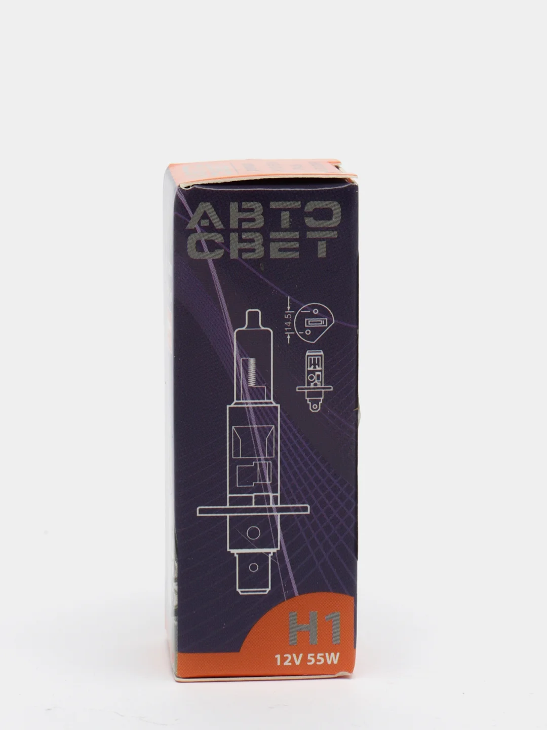 Лампа галогенная Автосвет premium H1, 12v, 55w