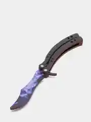 Индиго нож деревянный бабочка 1.5 кс го / cs go