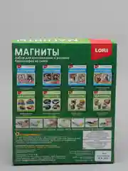 Салатовый набор для изготовления магнитов из гипса 9 видов