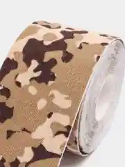 Бежевый кинезио тейп 5 м * 5 см с принтом