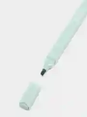 Бирюзовый маркер - текстовыделитель пастельный