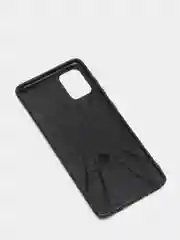 Чехол силиконовый для Samsung A02, A02s, A32, A42, A52, A72 с текстурой под карбон
