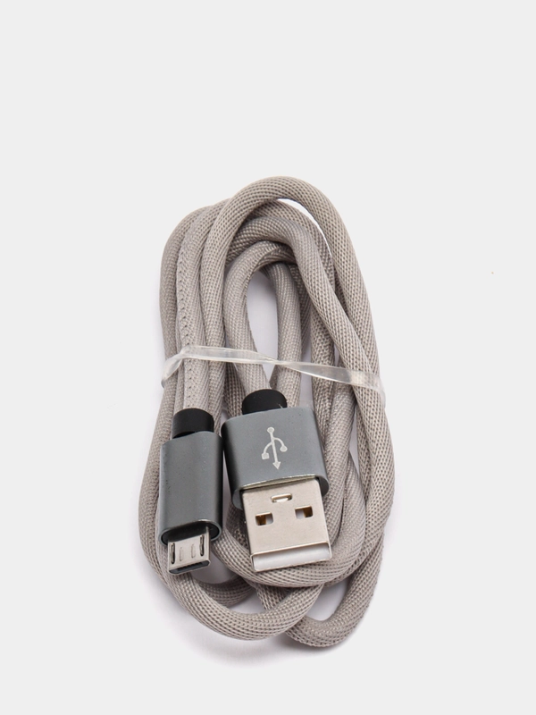 Кабель зарядный Prime Line, нейлон, 1 м