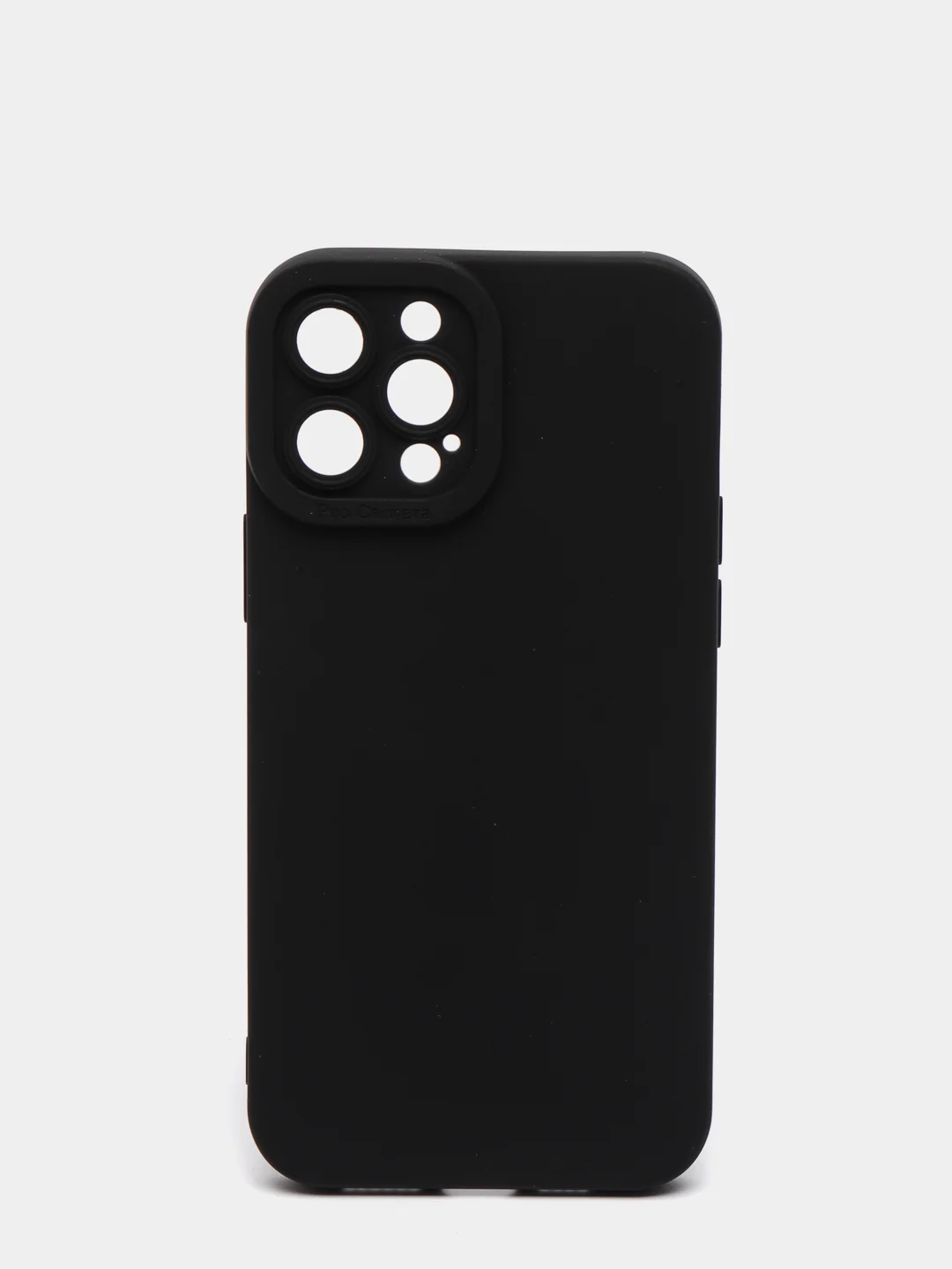 Черный силиконовая накладка на Iphone 11 pro