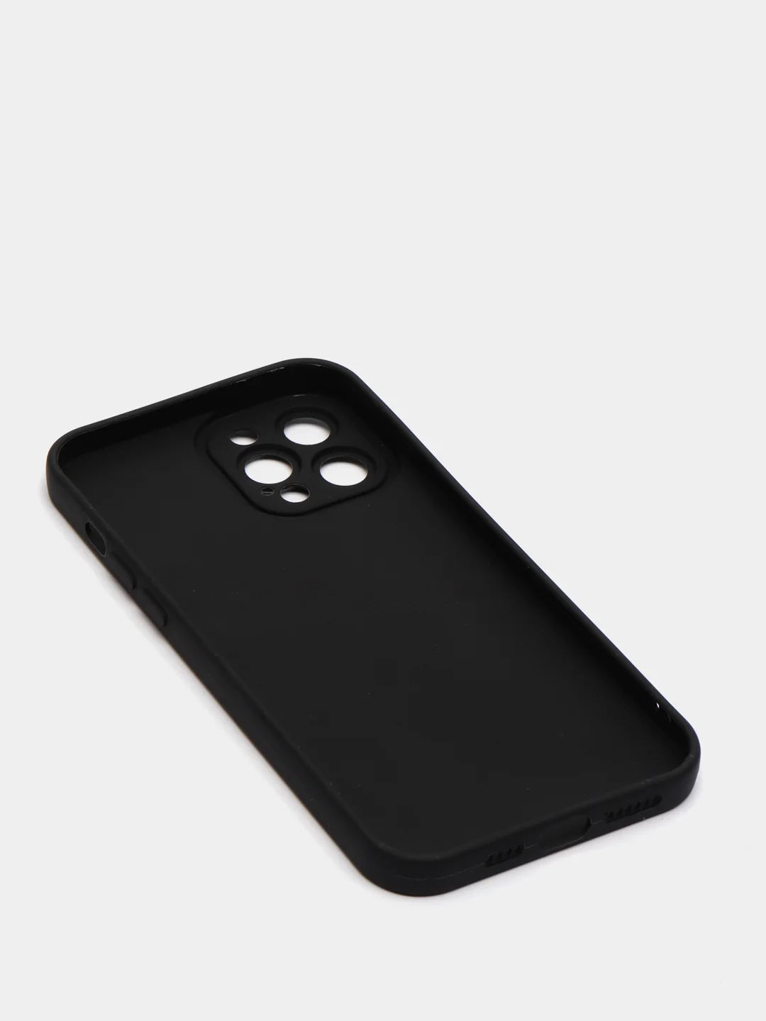 Черный силиконовая накладка на Iphone 11 pro