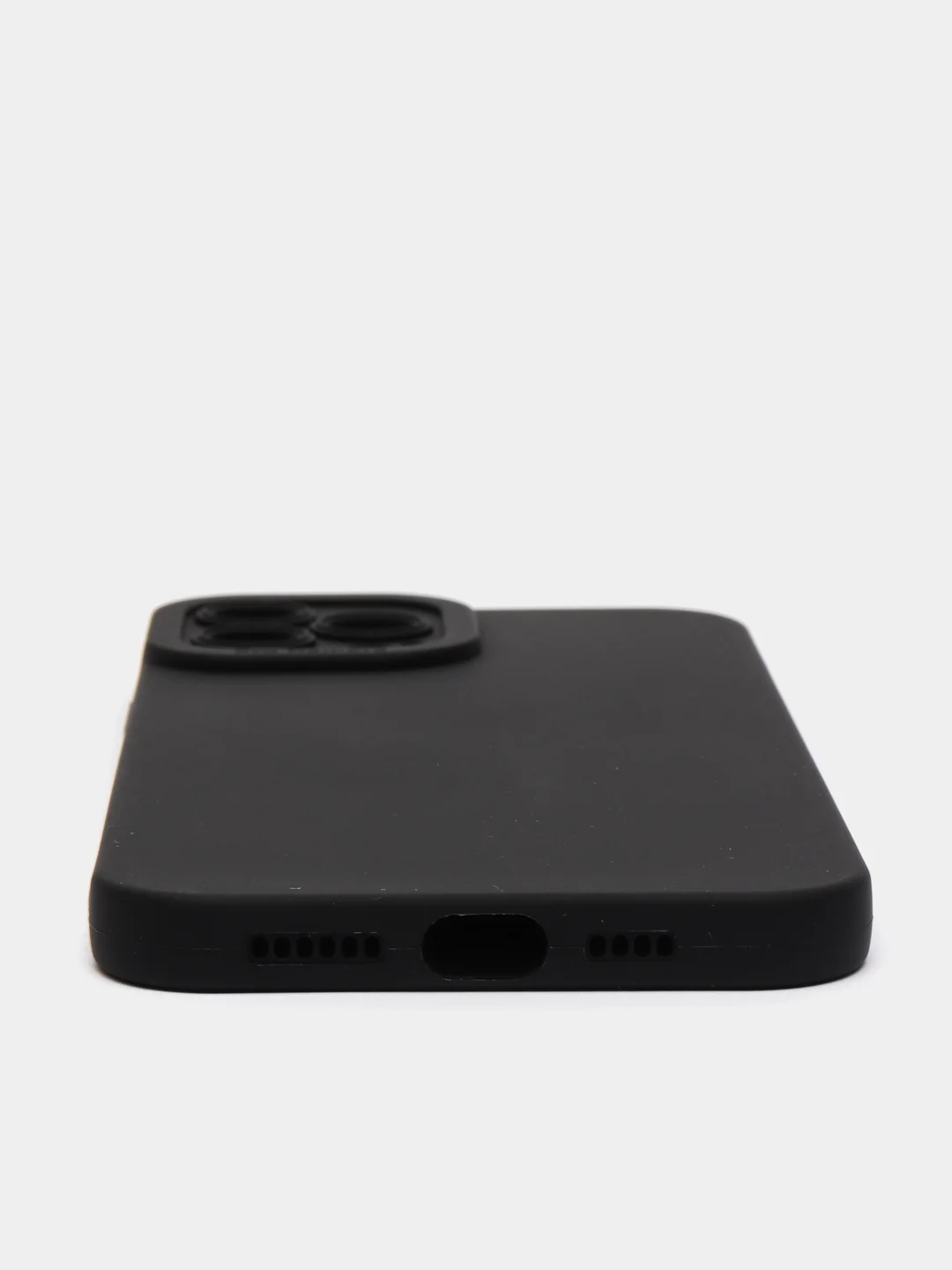 Черный силиконовая накладка на Iphone 11 pro