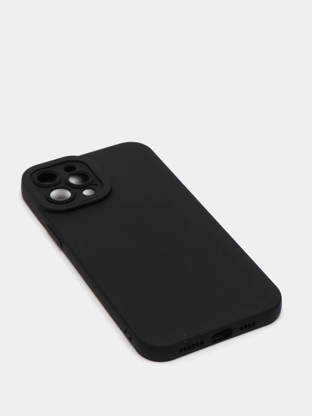 Черный силиконовая накладка на Iphone 11 pro