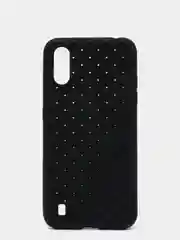 Чехол Samsung Galaxy A01, Самсунг Галакси А01 плетеный силиконовый